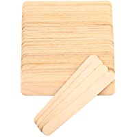 Los mejores  - moinkerin 100 Piezas Palitos de Madera Cera Depilatoria Profesional Depresores de Madera para Depilación